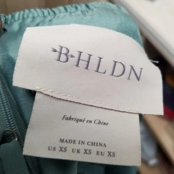 BHLDN by Anthropologie Eva Dress Maxi Moss XS - Picture 7 of 14